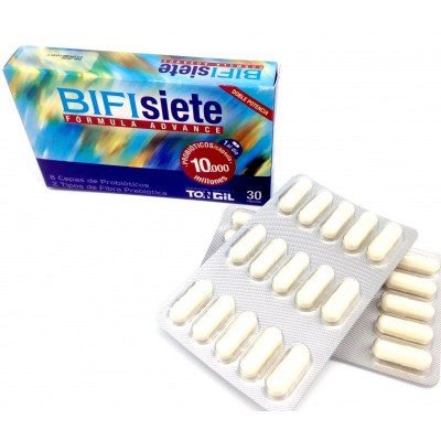 BIFISIETE Formula advance 30 cápsulas de TonGil Tongil B19 Ayudas aparato Digestivo salud.bio