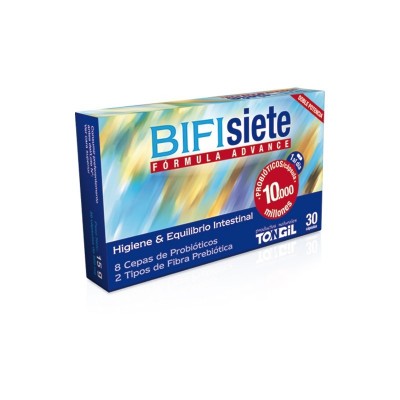 BIFISIETE Formula advance 30 cápsulas de TonGil Tongil B19 Ayudas aparato Digestivo salud.bio