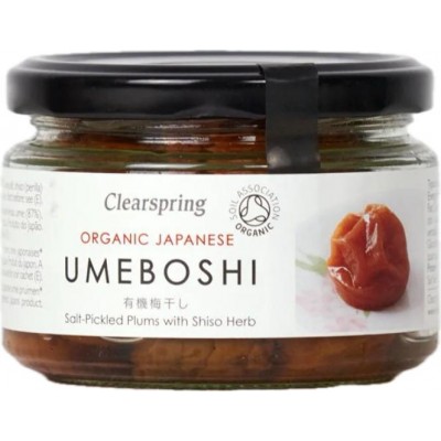 Ciruelas Umeboshi japonesas orgánicas 200g BIO de Clearspring Clearspring CLE-98003 Super Alimentos salud.bio