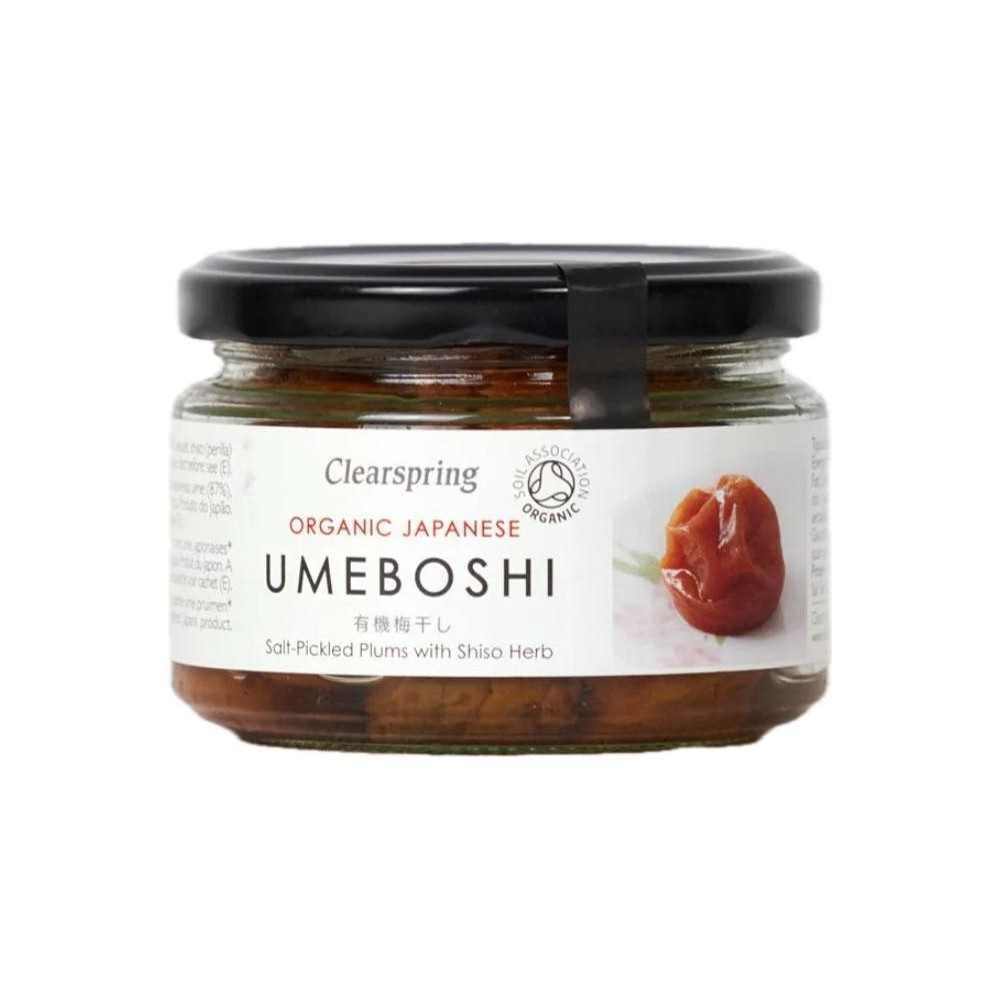 Ciruelas Umeboshi japonesas orgánicas 200g BIO de Clearspring Clearspring CLE-98003 Super Alimentos salud.bio