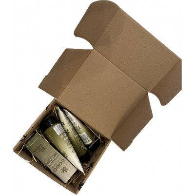 Set de Navidad de cáñamo de India Lab India Organic USA 5903707352081 Cosmética Natural salud.bio