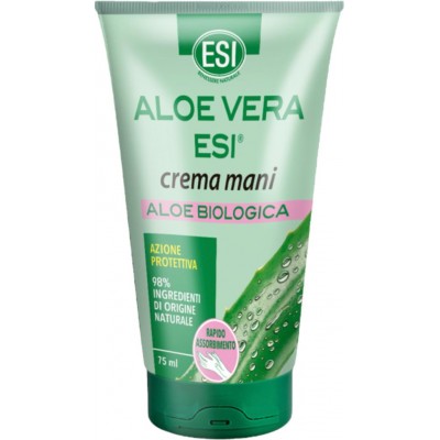 Aloe Vera crema de Manos 75ml de ESI® ESI ESI-41010470 Uso tópico salud.bio