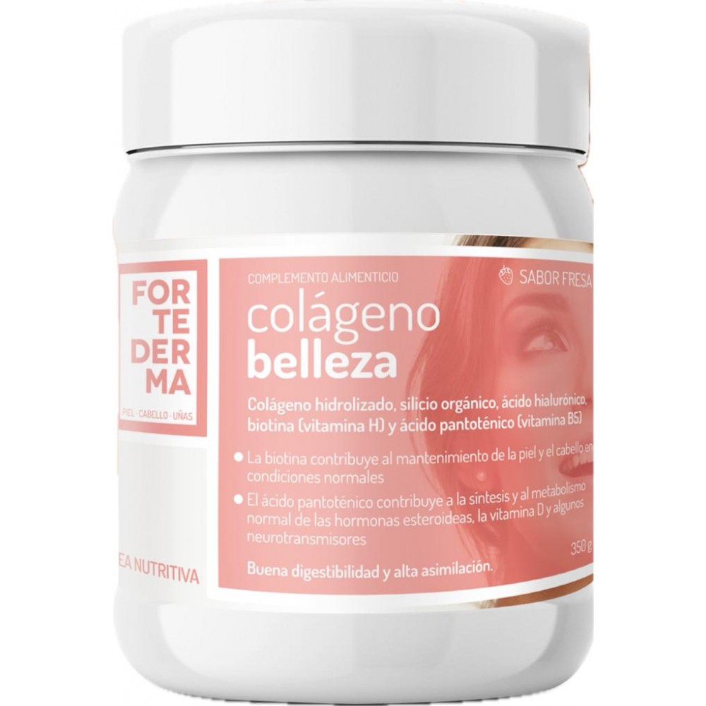 Colágeno Belleza 350g sabor fresa de herbora Herbora H10402 Nutricosmética salud.bio