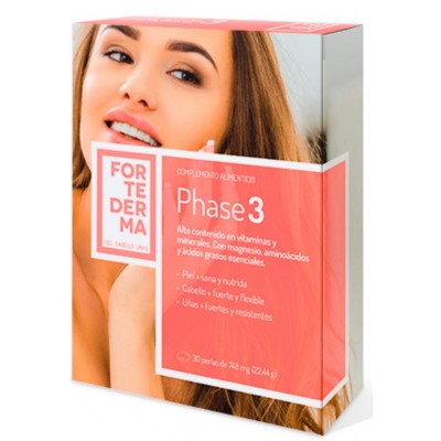 Phase 3 en 30 Perlas (Piel, cabello, uñas) de Herbora Herbora H10401 Piel, Cabello y Uñas, Complementos y Vitaminas salud.bio