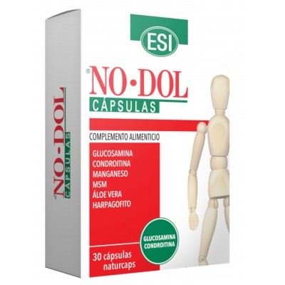 NO-DOL 30 NATURCAPS de ESI® ESI ESI-37010101 Suplementos Naturales acción Analgesica, Antiinflamatoria, malestar, dolor salud...