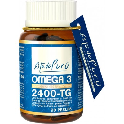 Omega 3 2400-TG 90 Perlas de Estado Puro - Tongil Tongil M30 Sistema cardiovascular salud.bio
