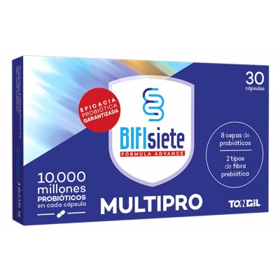 BIFISIETE Formula advance 30 cápsulas de TonGil Tongil B19 Ayudas aparato Digestivo salud.bio