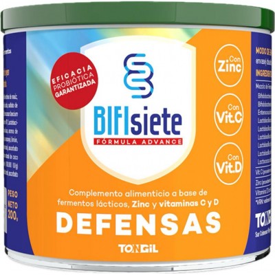 BIFISIETE Fórmula Advance Defensas 200g de TonGil Tongil B22 Ayudas aparato Digestivo salud.bio