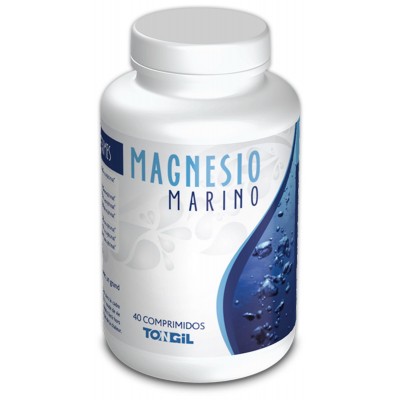 Magnesio Marino 40 Comprimidos de TonGil Tongil B05 Suplementos Minerales  salud.bio