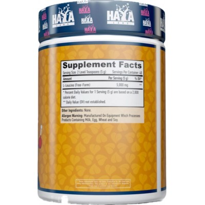 L-Leucina 200 g de Haya labs Haya Labs 16324 Aminoácidos salud.bio