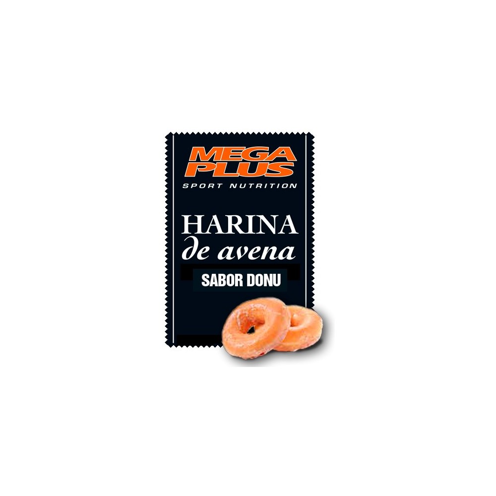 Harina de avena con sabores, para deportes, de Megaplus Megaplus 175023 Proteinas salud.bio