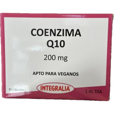 Coenzima Q10 200mg 30 Cápsulas de Integralia INTEGRALIA GEN-54604 Antioxidantes salud.bio