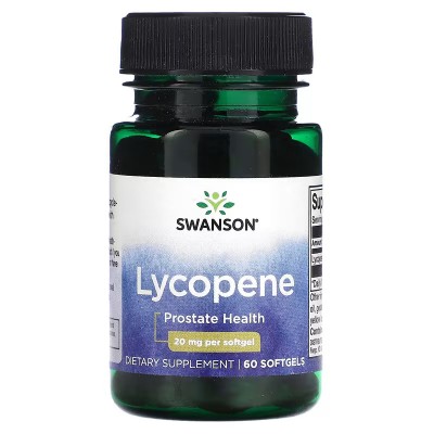 Licopeno, 20 mg, 60 cápsulas blandas de Swanson Swanson SWV-01950 Antioxidantes salud.bio