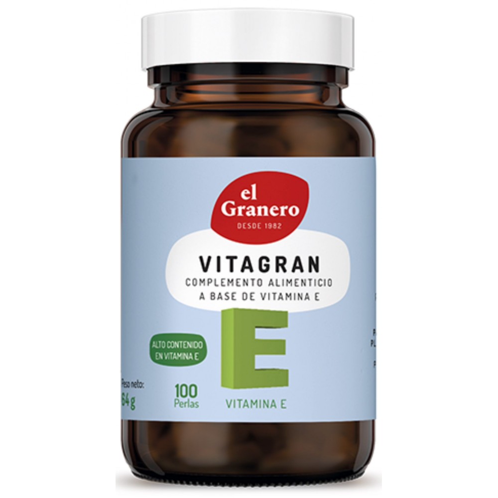 Vitamina E (Vitagran E) 100 Per. 619 mg de El Granero El Granero 013233 Vitaminas y Minerales salud.bio