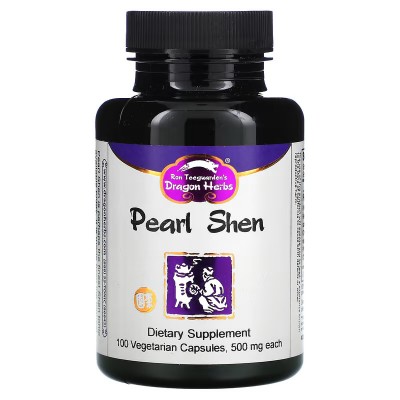 Pearl Shen, 500 mg, 100 cápsulas vegetales de Dragon Herbs Dragon Herbs DRA-00107 Antioxidantes salud.bio