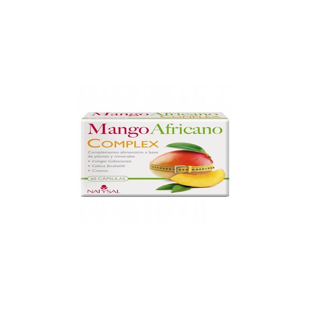 Mango Africano Complex 60 Cápsulas Natysal 13358 Inicio salud.bio