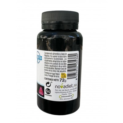 Citrato de Magnesio 250mg 60 Comprimidos de Novadiet Novadiet NOV-53538 Suplementos Minerales  salud.bio