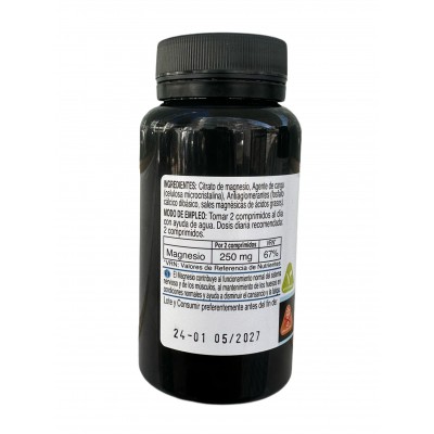Citrato de Magnesio 250mg 60 Comprimidos de Novadiet Novadiet NOV-53538 Suplementos Minerales  salud.bio