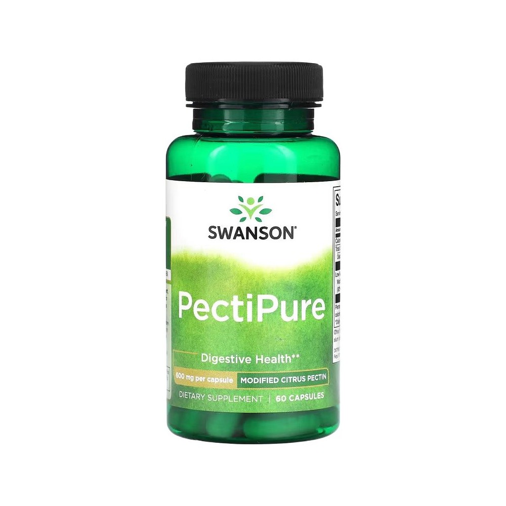 PectinPure Pectina Citrica Modificada 600mg de Swanson Swanson SWU418 Sistema inmunitario salud.bio