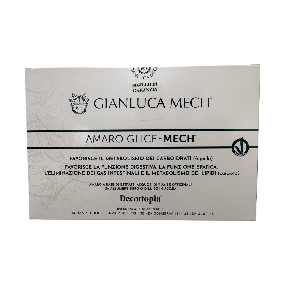 AMARO GLICE-MECH 16 Sticks de 30ml de La Decottopia de Gianluca Mech GIANLUCA MECH GIA-07938 Ayuda Glucemia y Diabetes salud.bio