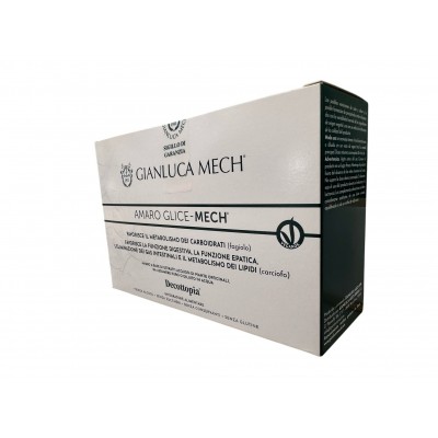 AMARO GLICE-MECH 16 Sticks de 30ml de La Decottopia de Gianluca Mech GIANLUCA MECH GIA-07938 Ayuda Glucemia y Diabetes salud.bio