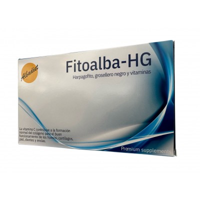 Fitoalba-HG Harpagocito, grosellero negro y vitaminas 20 viales de Albadiet Espadiet ALB-11002 Suplementos Naturales acción A...