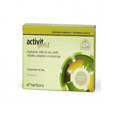 ACTIVIT ALERGOLD Actifens Alerplus (antiguo ACTIVIT GOLD) 30 cápsulas vegetales de Herbora Herbora HER-23301 Sistema inmunita...