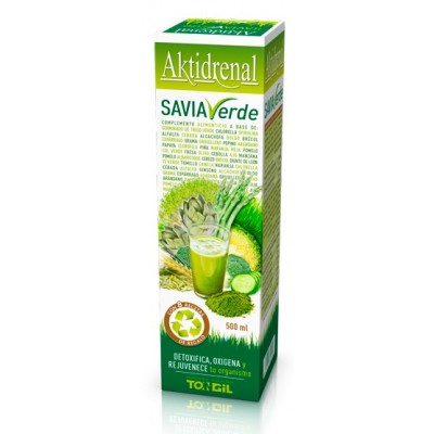 AKTIDRENAL SAVIA VERDE 250ML de TONGIL Tongil  Higado y sistema hepatobiliar salud.bio