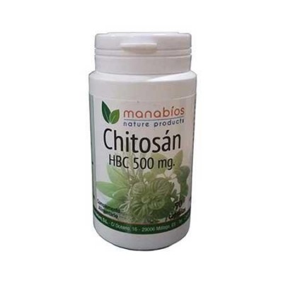 Chitosan 500mg de manabios Manabios 111516 Quemagrasas y similares salud.bio