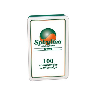 Spirulina 100 cápsulas de Tongil Tongil E01 Vitaminas y Minerales salud.bio