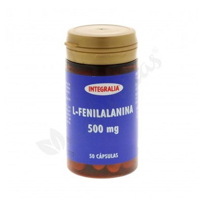 L-Fenilalanina 500mg 50 cápsulas de Integralia INTEGRALIA INT-54384 Aminoácidos salud.bio